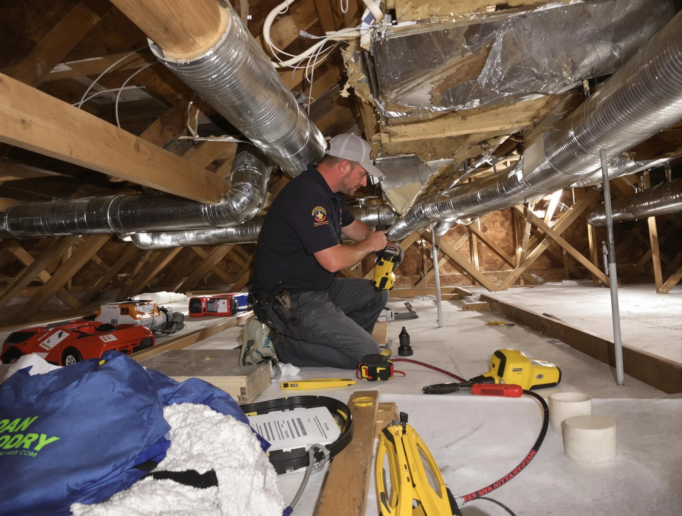 Professional air duct repair by Stonegate Air Duct Cleaning in Stonegate
