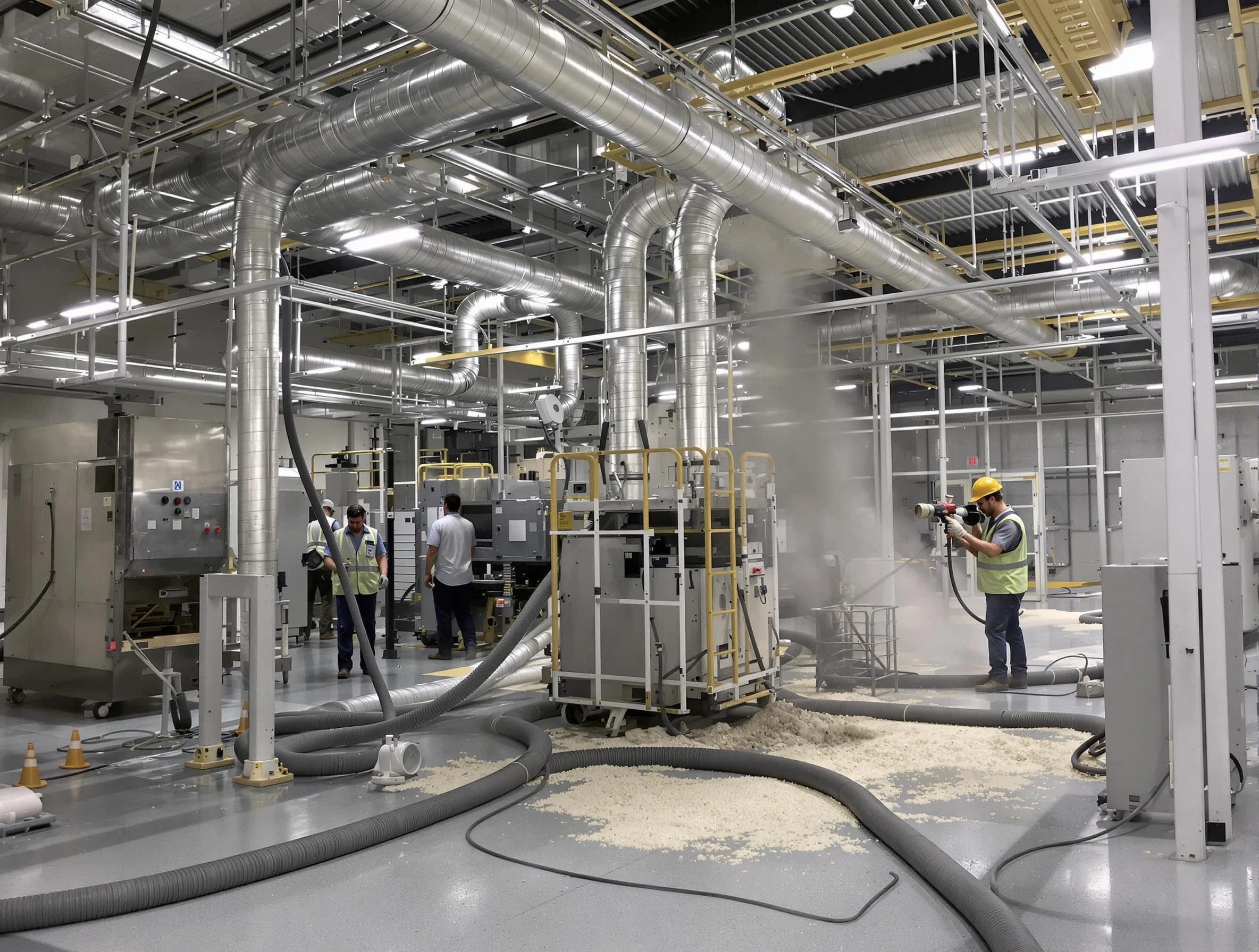 Heavy-duty industrial duct cleaning by Stonegate Air Duct Cleaning in Stonegate