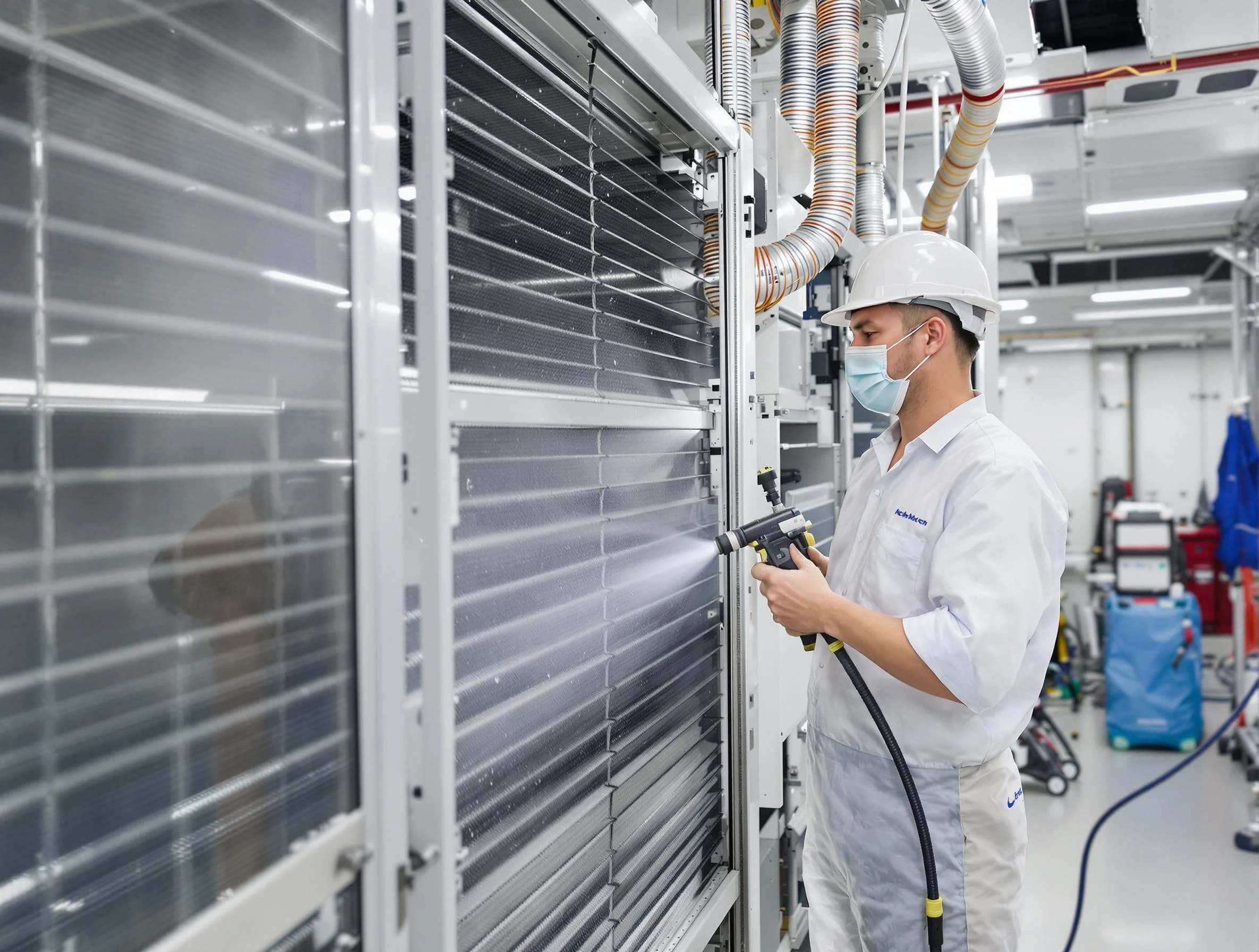 Professional AC coil cleaning by Stonegate Air Duct Cleaning in Stonegate