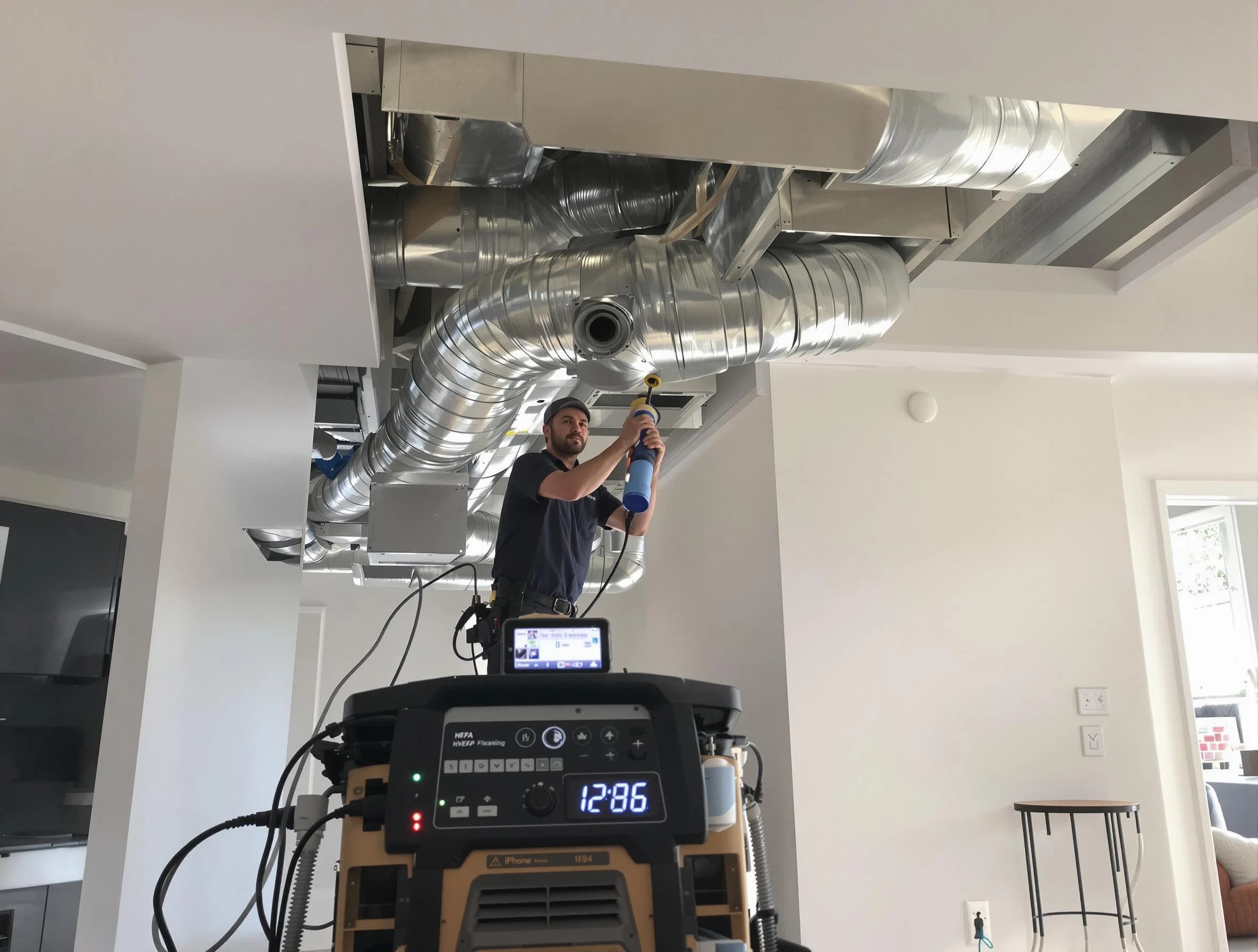 Advanced pure air duct cleaning by Stonegate Air Duct Cleaning in Stonegate