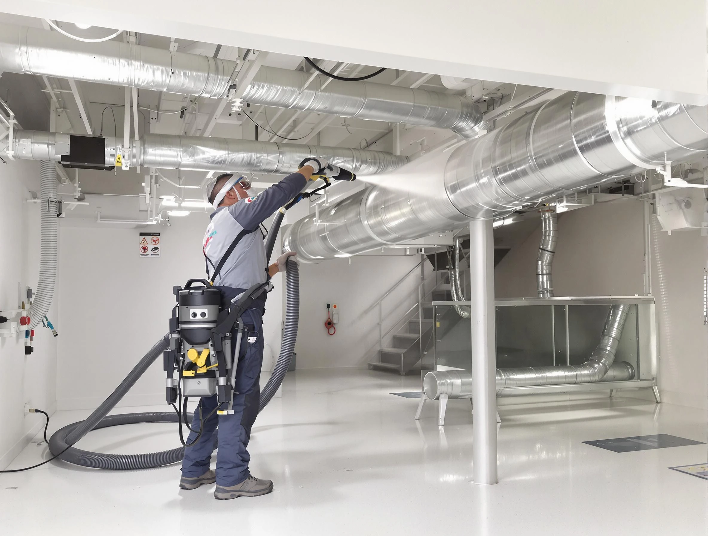 Professional central duct cleaning by Stonegate Air Duct Cleaning in Stonegate