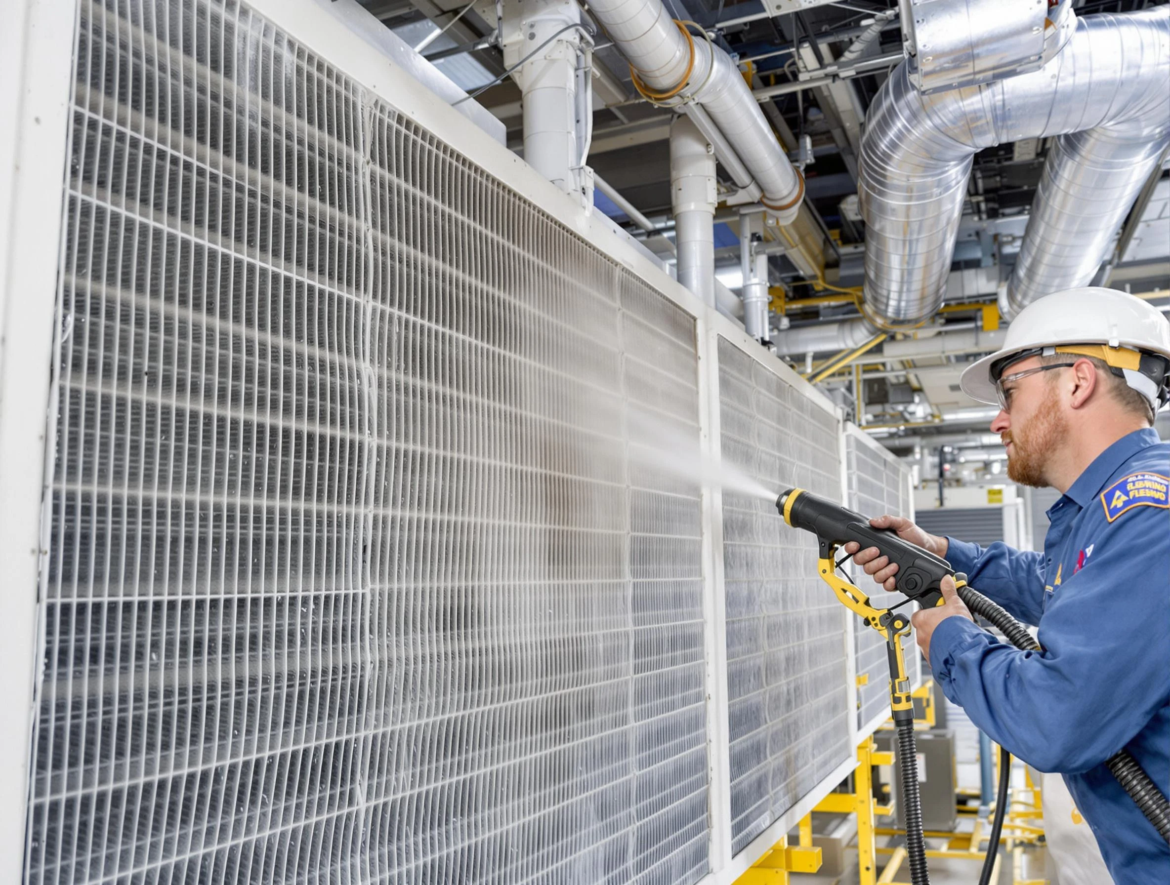 Professional commercial coil cleaning by Stonegate Air Duct Cleaning in Stonegate